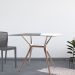 Base para Mesa de Cozinha Retangular Baletto Rosé (55x66 cm)