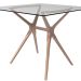 Base para Mesa de Cozinha Retangular Baletto Rosé (55x66 cm)
