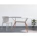 Base para Mesa de Cozinha Retangular Baletto Rosé (56x126 cm)