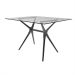 Base para Mesa de Cozinha Retangular Baletto Titânio (56x96 cm)