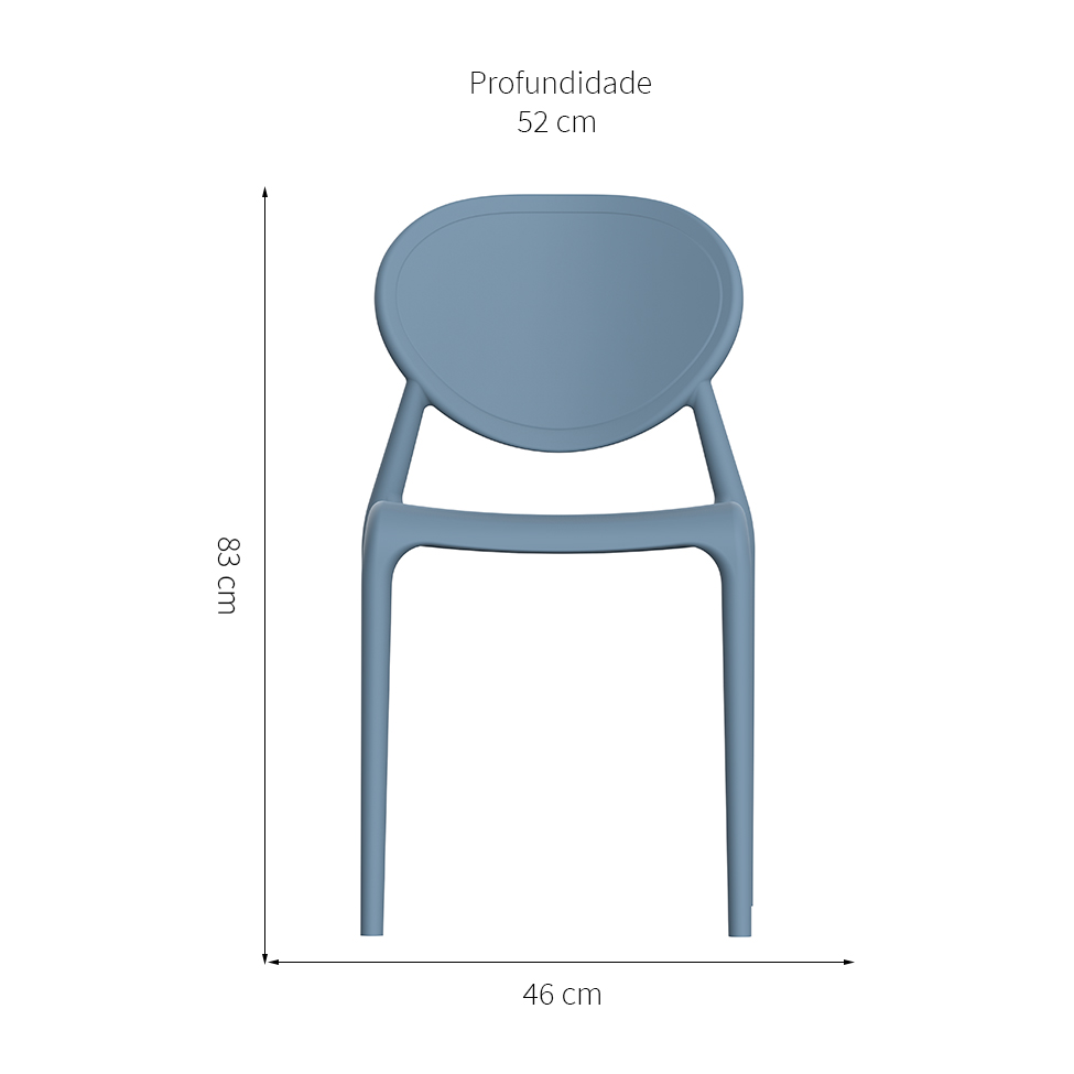 Cadeira Slick Lazuli