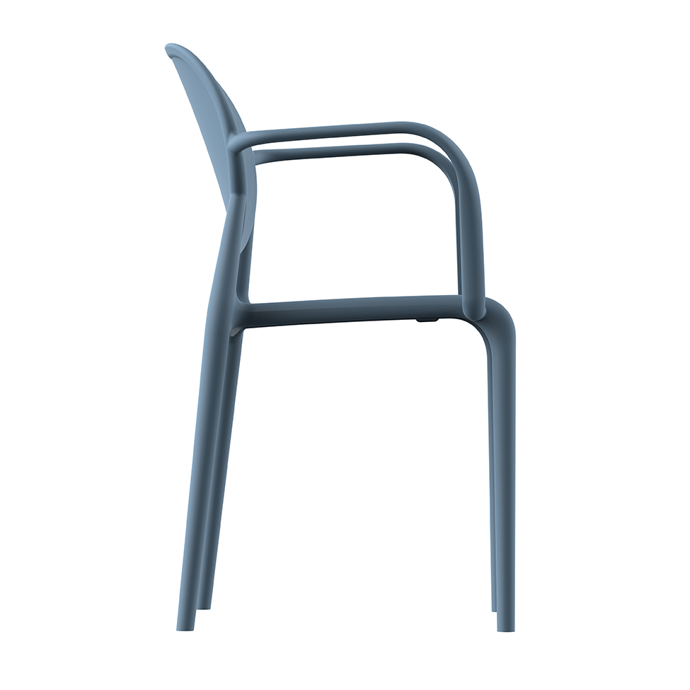 Cadeira Slick com Braço Lazuli
