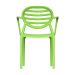 Cadeira Stripe com Braço Greenery