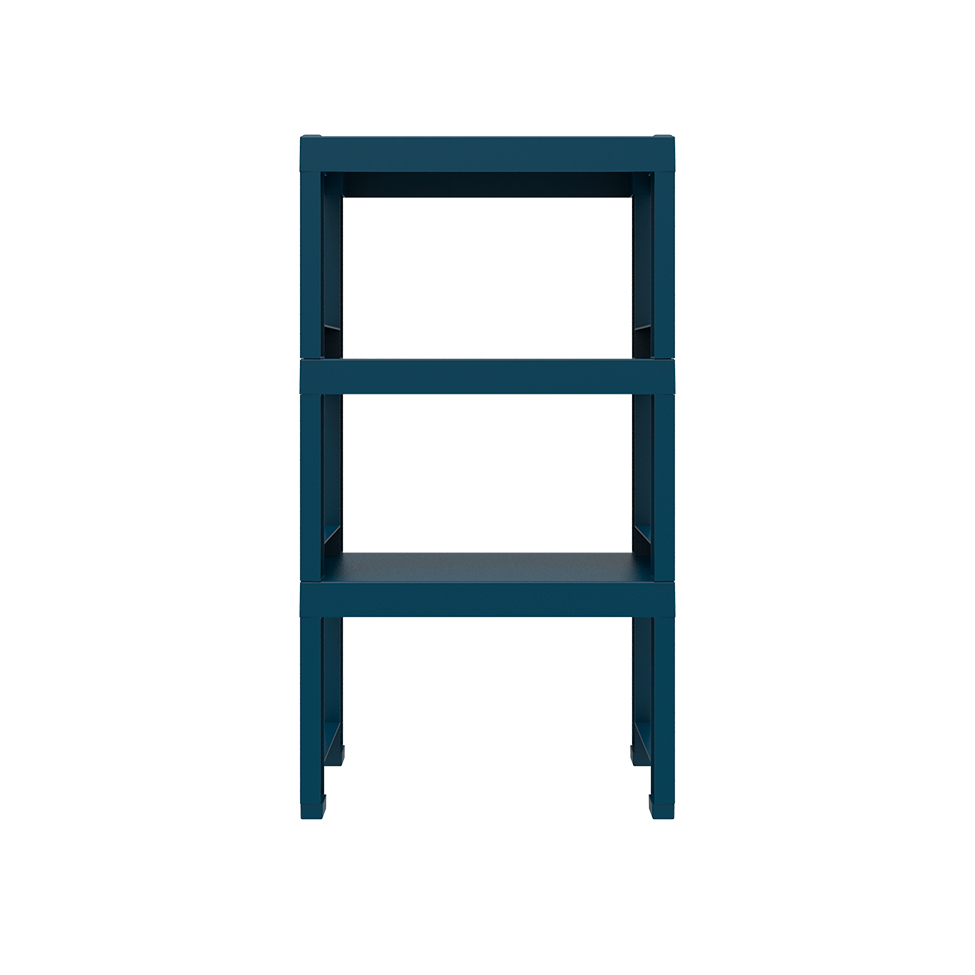 Estante Demi Quadra com 3 Prateleiras Navy