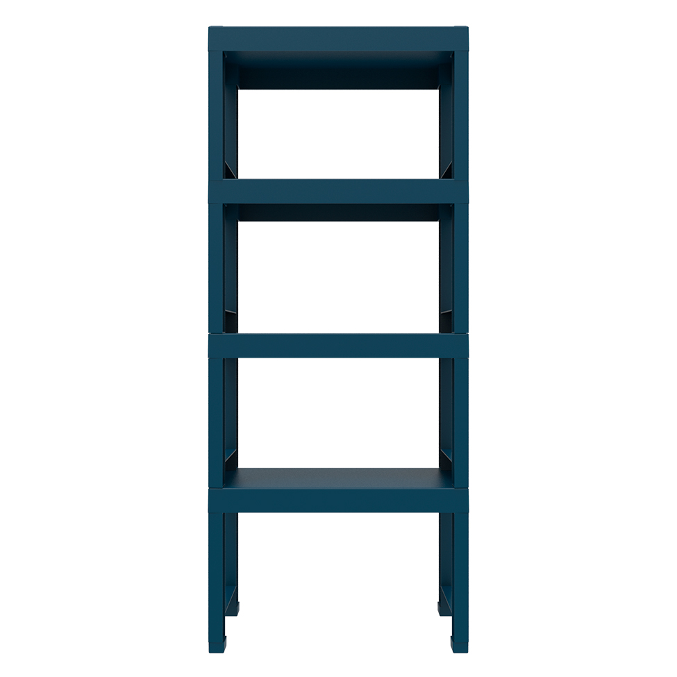 Estante Demi Quadra com 4 Prateleiras Navy