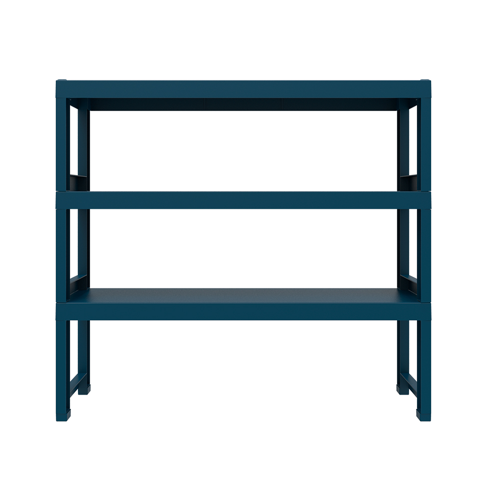 Estante Quadra com 3 Prateleiras Navy