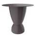Mesa Lateral Redonda Argo II Cinza Mushroom