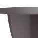 Mesa Lateral Redonda Argo II Cinza Mushroom