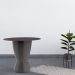 Mesa Lateral Redonda Argo II Cinza Mushroom