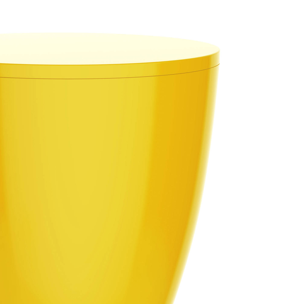 Banco Carbo Polipropileno Amarelo I'M IN