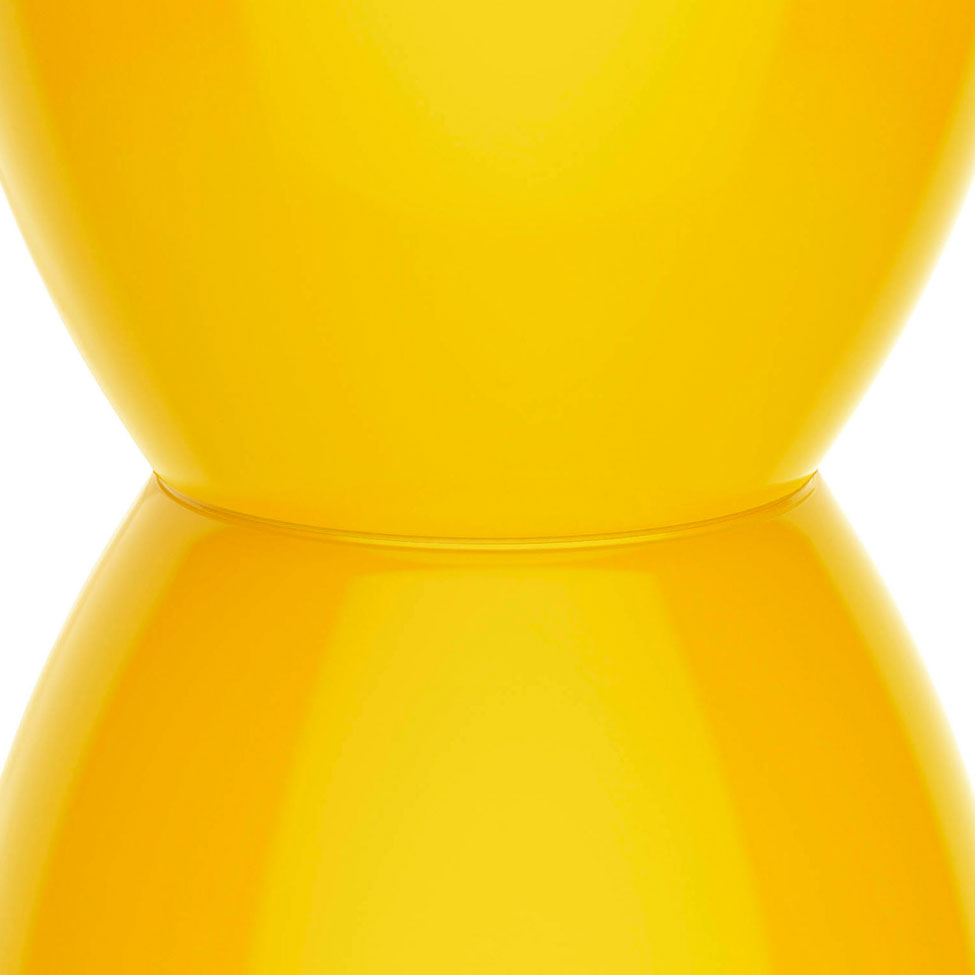 Banco Hydro Polipropileno Amarelo