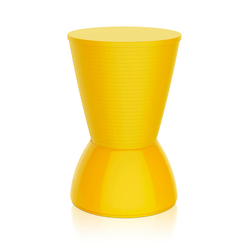 Banco Nick Polipropileno Amarelo I'M IN