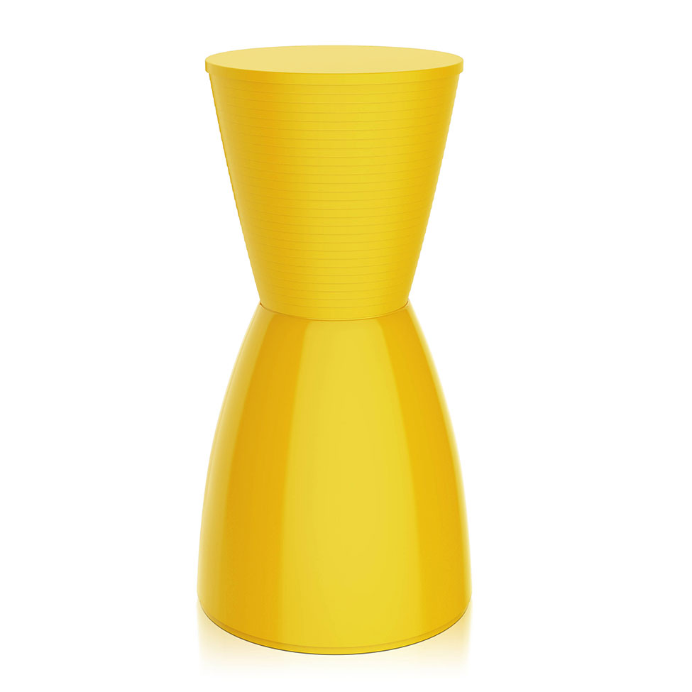 Banco Nobe Polipropileno Amarelo I'M IN