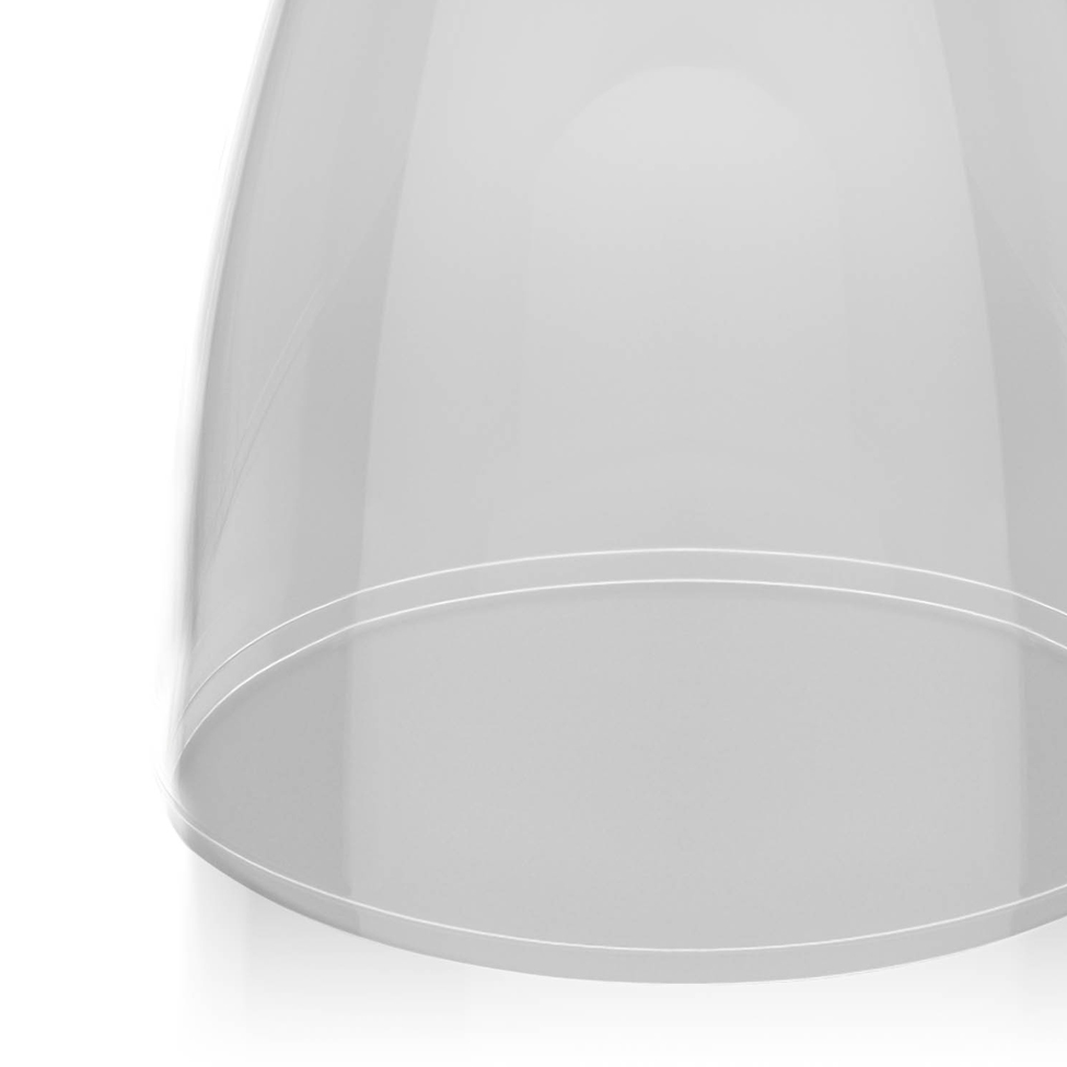 Banco Rad Polipropileno Branco e Cristal I'M IN