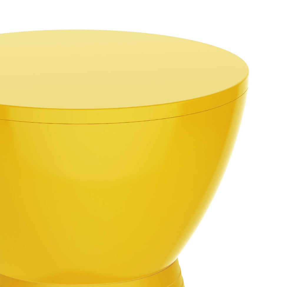 Banco Sili Polipropileno Amarelo