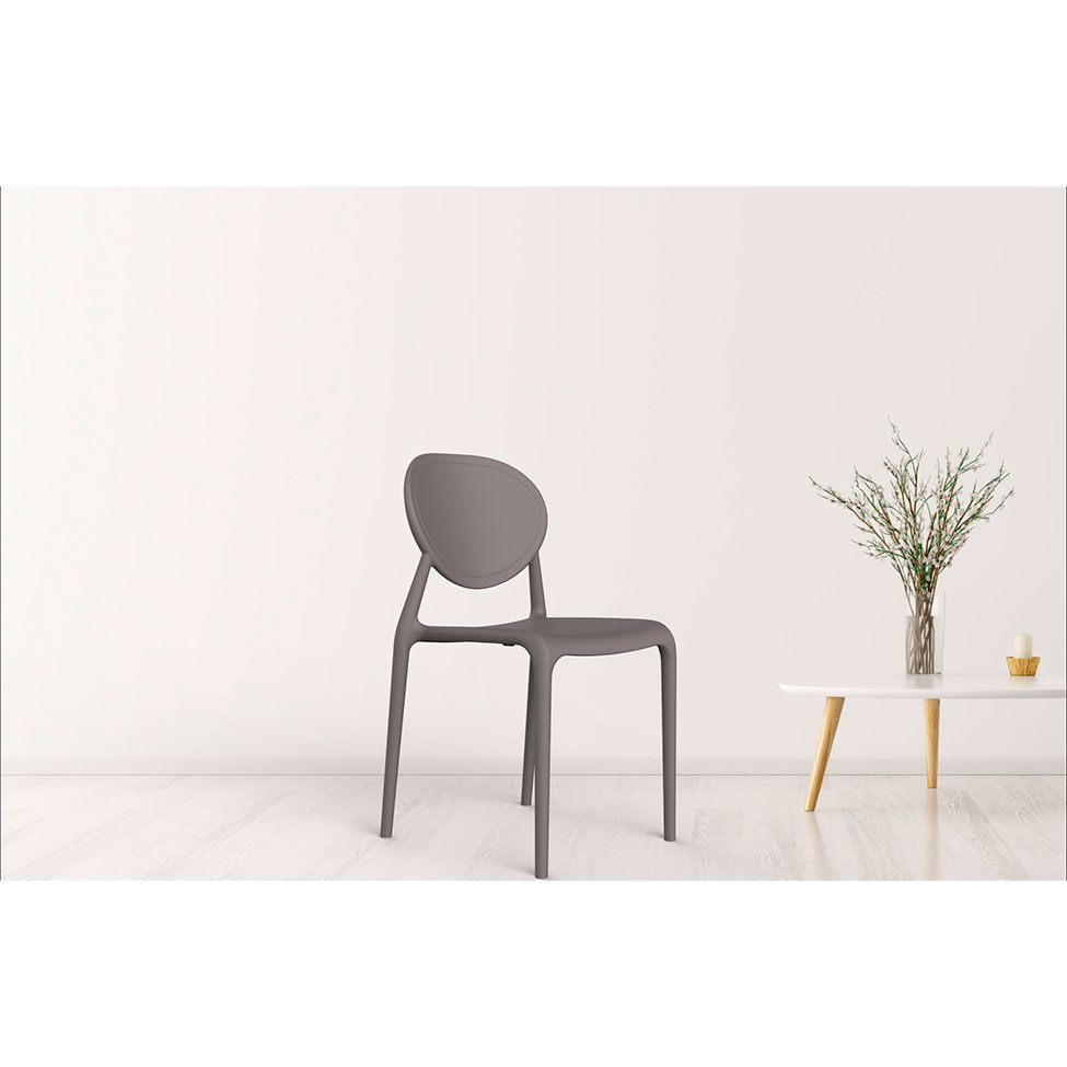 Cadeira Slick Cinza