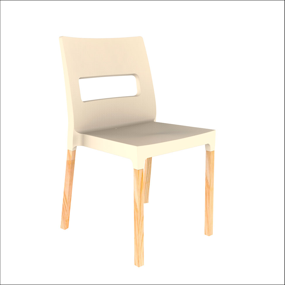 Cadeira Vezo Wood Fendi