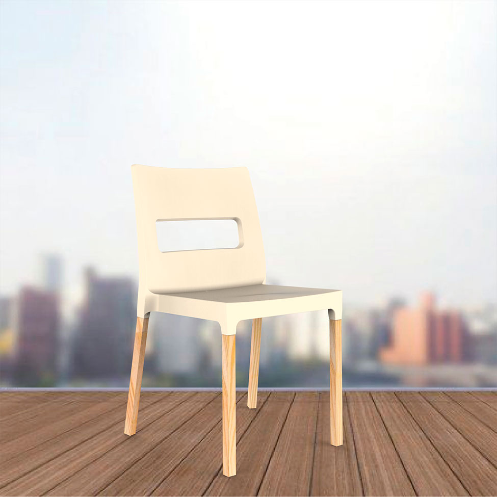 Cadeira Vezo Wood Fendi