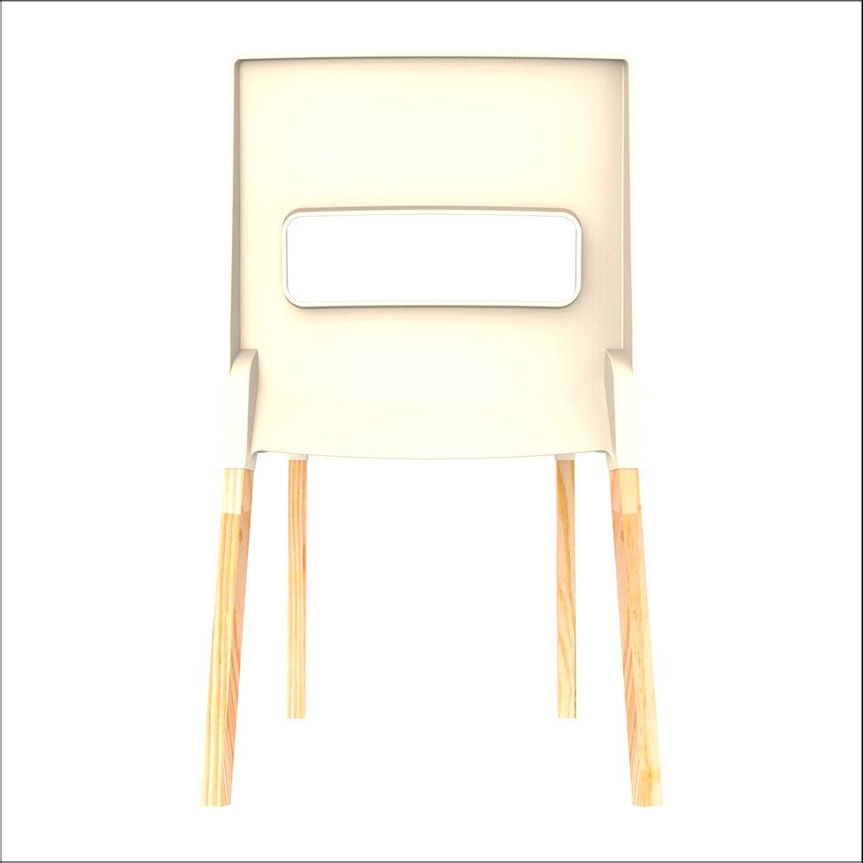 Cadeira Vezo Wood Fendi