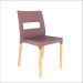 Cadeira Vezo Wood Rosa