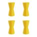 Conjunto com 4 Bancos Dub Amarelo