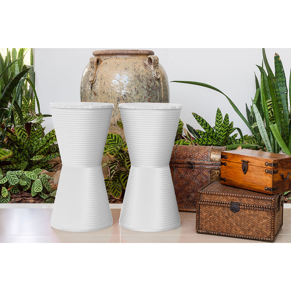 Conjunto com 4 Bancos Dub Branco