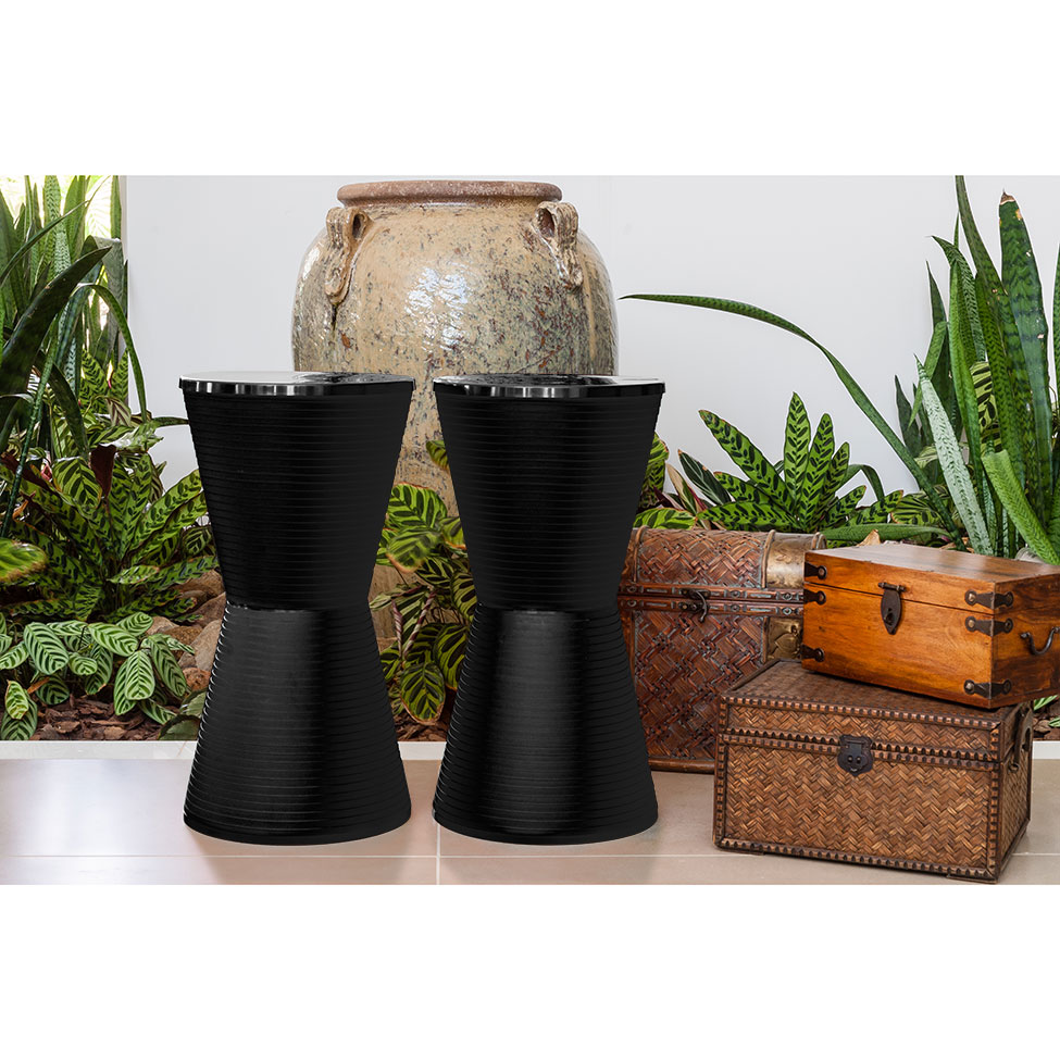 Conjunto com 4 Bancos Dub Preto