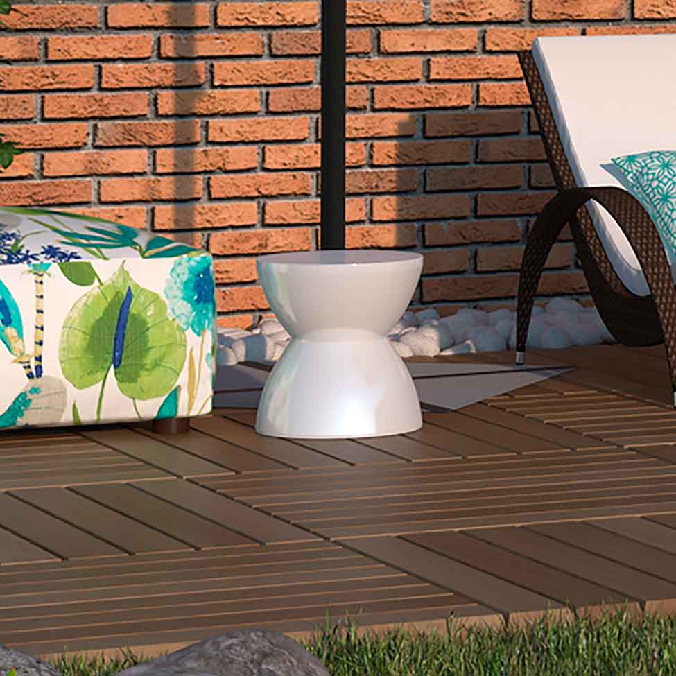 Conjunto com 4 Bancos Hydro Branco