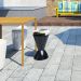 Conjunto com 4 Bancos Nick Preto