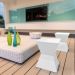 Conjunto com 4 Bancos Nitro Branco