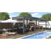 Conjunto com 4 Bancos Nitro Preto