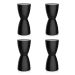 Conjunto com 4 Banquetas Bery II Preto
