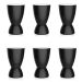 Conjunto com 6 Bancos Argo Preto