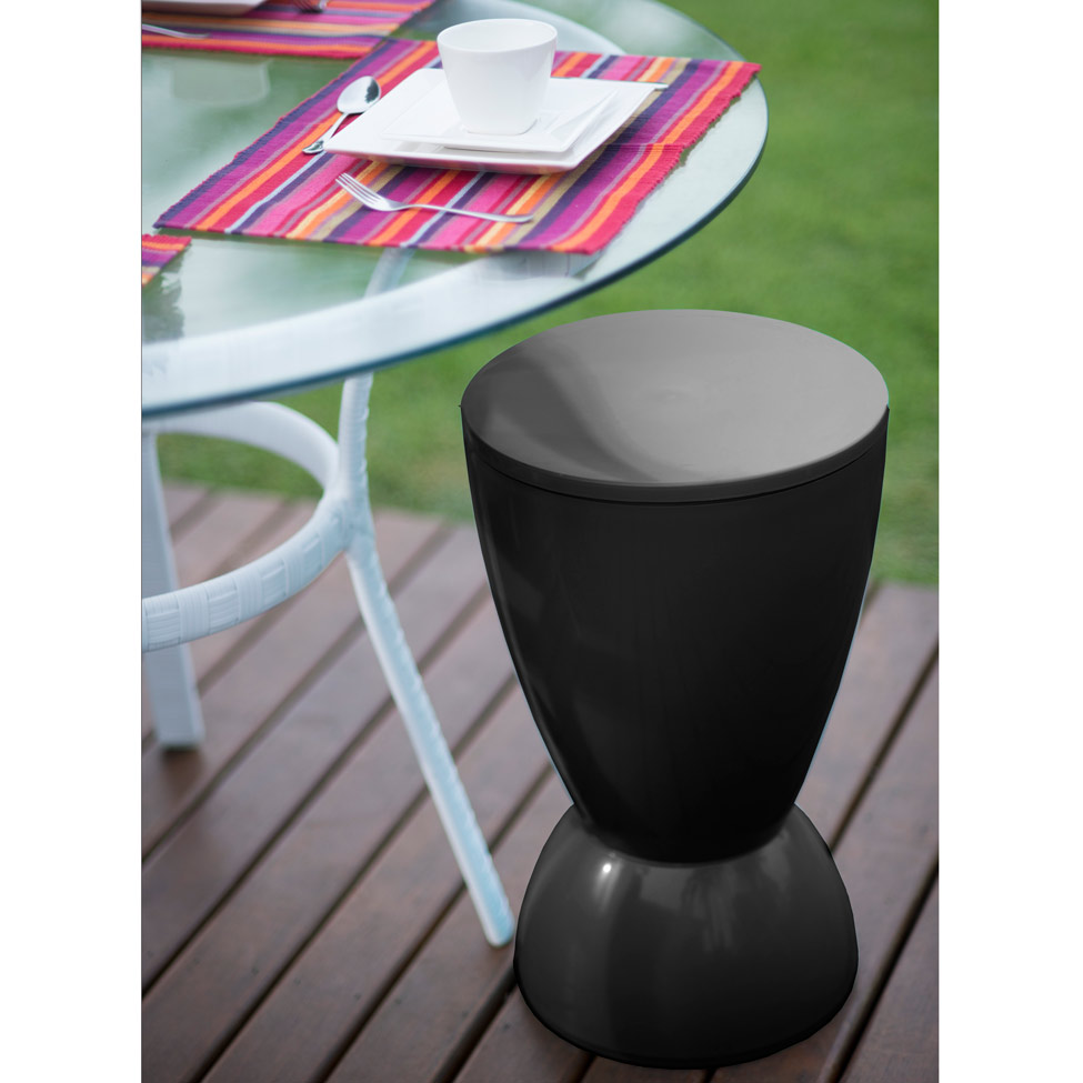 Conjunto com 6 Bancos Argo Preto