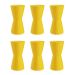 Conjunto com 6 Bancos Dub Amarelo
