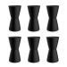 Conjunto com 6 Bancos Dub Preto
