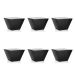 Conjunto com 6 Bancos Neo Preto