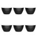 Conjunto com 6 Bancos Oxy Preto