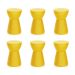 Conjunto com 6 Bancos Sili Amarelo