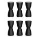 Conjunto com 6 Banquetas Bery II Preto