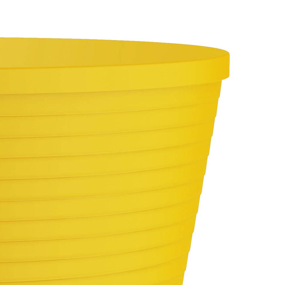 Conjunto com 8 Bancos Fluor Amarelo