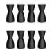 Conjunto com 8 Bancos Nobe Preto