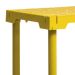 Estante CUBE com 3 Prateleiras Amarelo