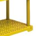 Estante CUBE com 5 Prateleiras Amarelo