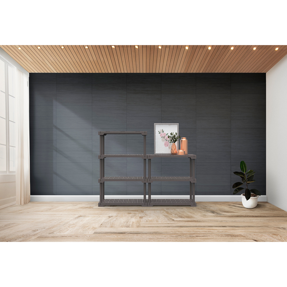 Estante Cube Cinza Mushroom (127x82 cm)