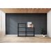 Estante Cube I Preta (127x82 cm)