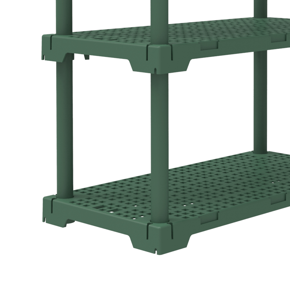 Estante Cube Verde Alecrim (127x82 cm)