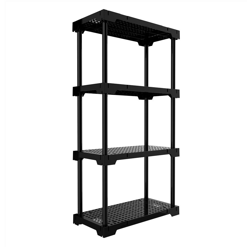 Estante Poly Preta (127x75 cm)