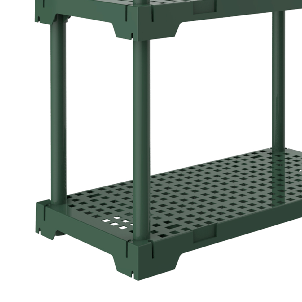 Estante Poly Verde Alecrim (127x70 cm)