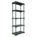 Estante Poly Verde Alecrim (167x70 cm)